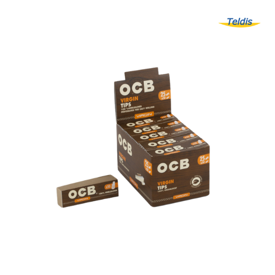 FILTRE CARTON VIRGIN OCB 25 CARNETS DE 50