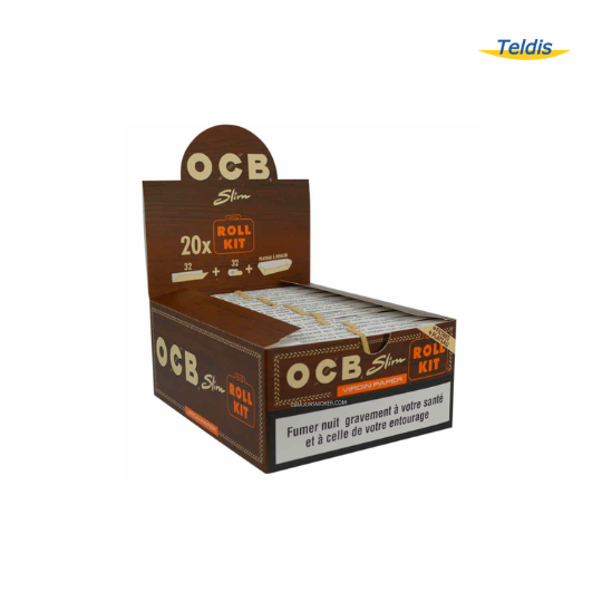 OCB ROLL KIT OCB SLIM (VIRGIN) BOITE DE 20
