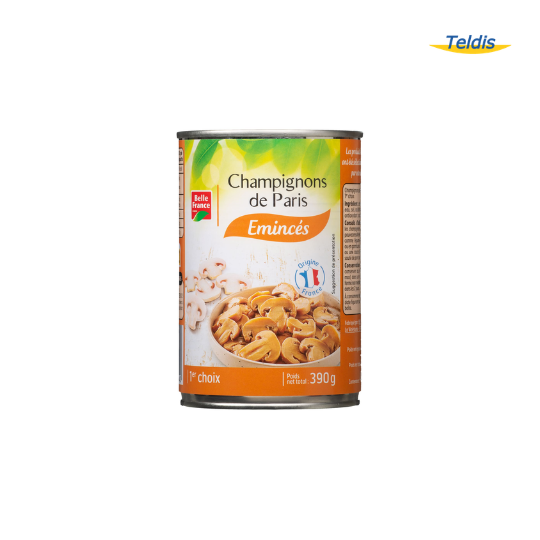 CHAMPIGNONS EMINCES 1ER CHOIX 1/2 BF/12