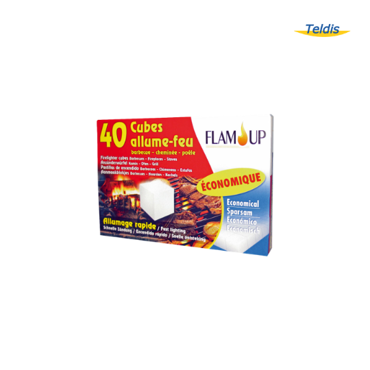 ALLUME FEU CUBES X 40 FLAM UP /24