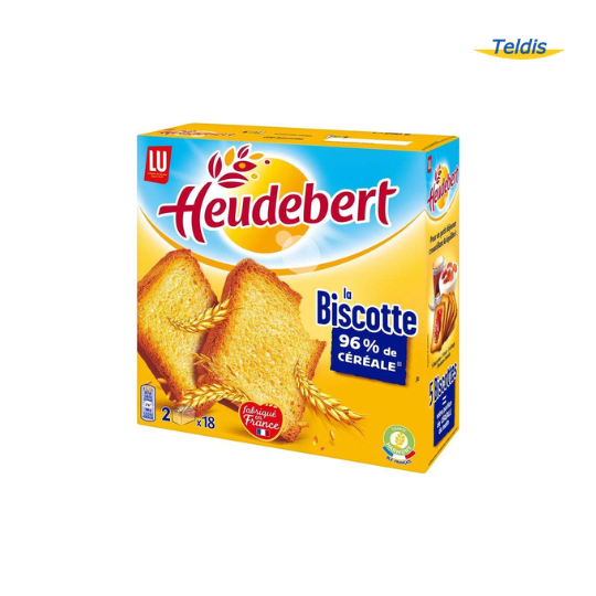 BISCOTTES HEUDEBERT 36T. NATURE 290G /15
