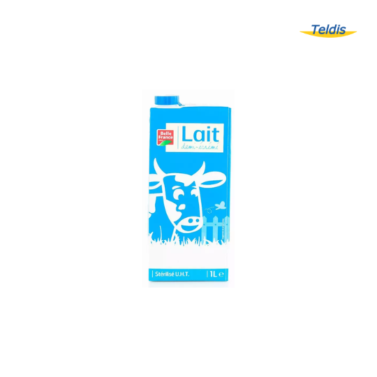 LAIT BRIK 1/2 ECREME NEUTRE 1L X 6 / 144