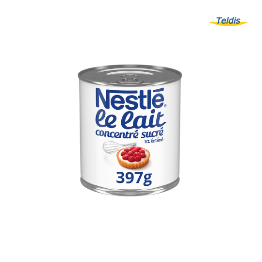 LAIT CONCENTRE SUCRE BOITE 397G NESTLE/12