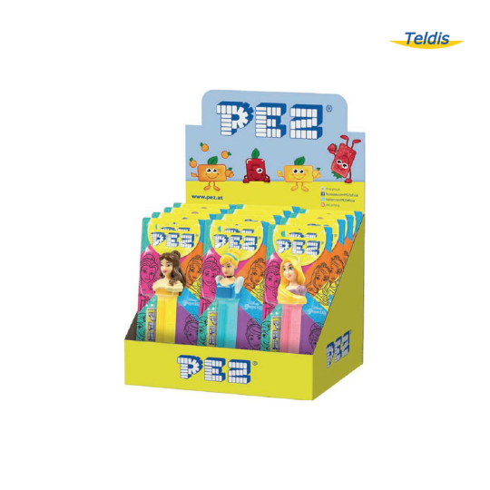 PEZ 1 DISTRIB DISNEY PRINCESS +1 RECH X12 /6