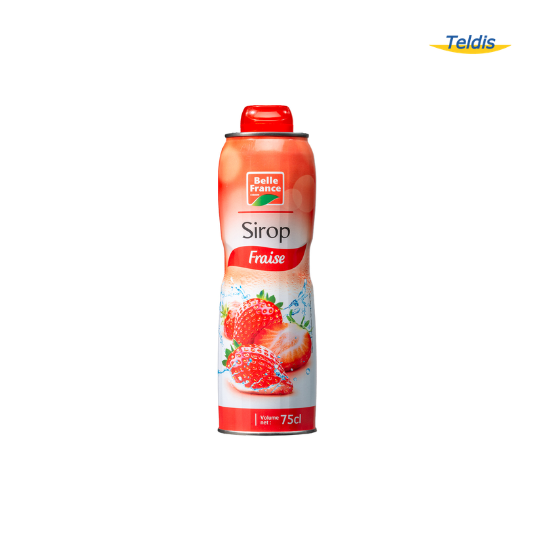 SIROP FRAISE BIDON 75 CL BF/6