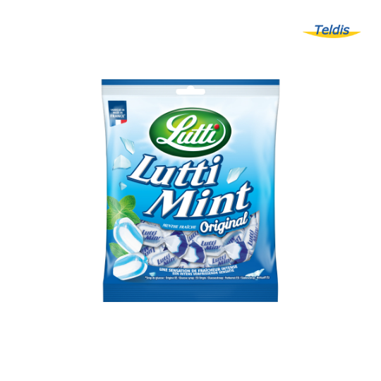 LUTTI MINT MENTHE FRAICHE LL SACHET 100G / 12 (E)