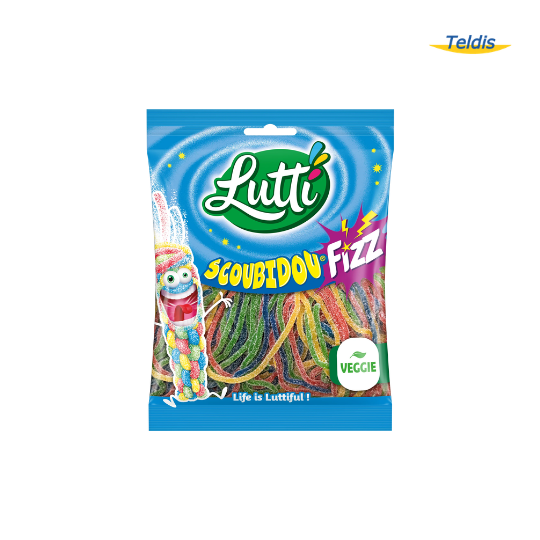 SCOUBIDOU FIZZ LUTTI 100G /15