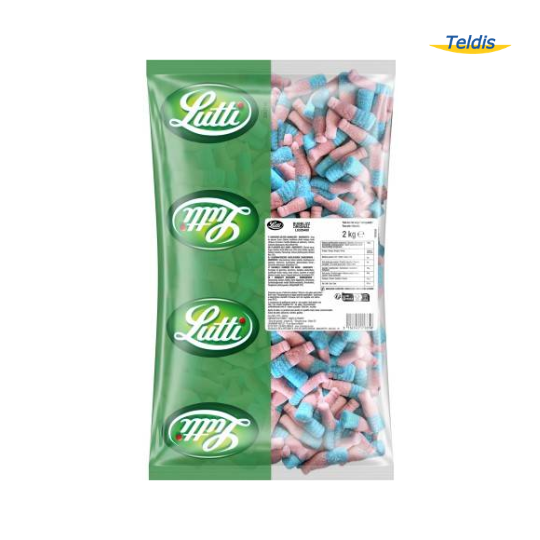 BUBBLIZZ GELIFIE GOUT BUBBLE GUM 2KG (ENV. 294PCS)/ 6