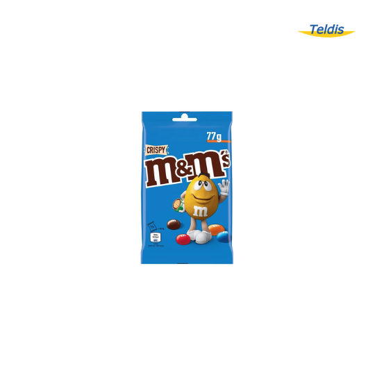 M&M'S CRISPY SACHET 77GR X 16 (E)