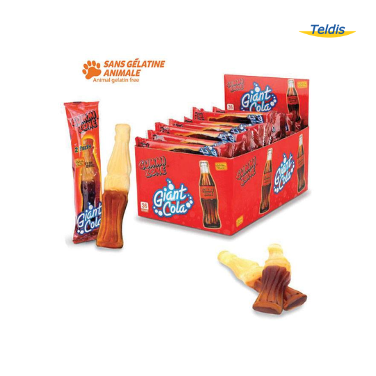 GIANT COLA X2 DISPLAY 36 UVC FIZZY - PVC 1€