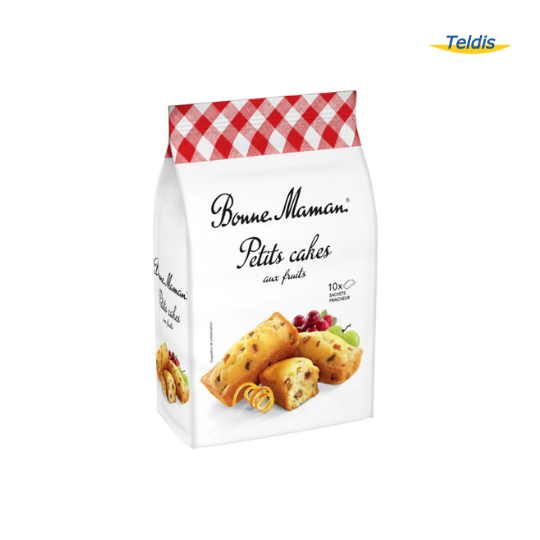 PETITS CAKES FRUITS EMB. IND. 210G BONNE MAMAN /8