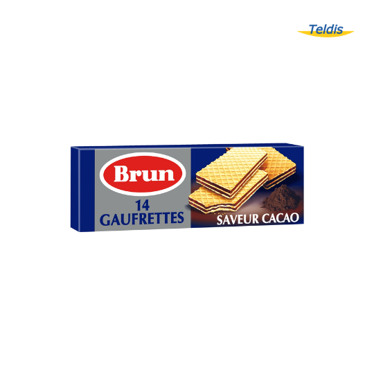 GAUFRETTE CHOCOLAT BRUN 145 G /28