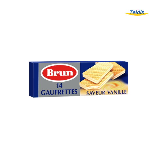GAUFRETTE VANILLE BRUN 146 G /28