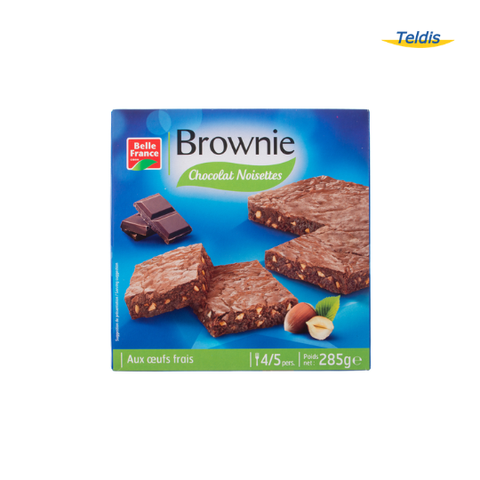 BROWNIE CHOCO NOISETTE BF 285G /8