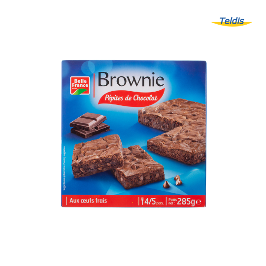 BROWNIE PEPITES CHOCO BF 285G/8