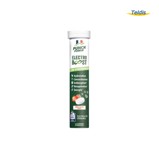 ELECTRO BOOST ARO. FRAISE TUBE X20 PAST. PUNCH POWER X16