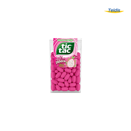TIC TAC GOÛT FRUIT DU DRAGON 18G X24