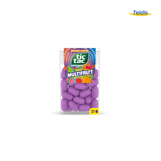 TIC TAC GOÛT MULTIFRUITS 18G X24