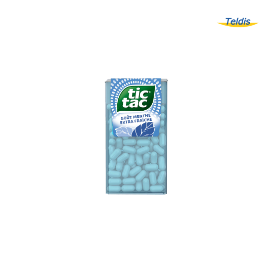 TIC TAC GOÛT MENTHE EXTRA FRAÎCHE 18G X24