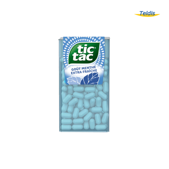 TIC TAC 100 MENTHE EXTRA FRAICHE X24
