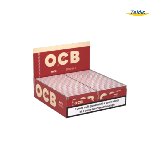 OCB RICE COURT DOUBLE BOITE DE 50 /4