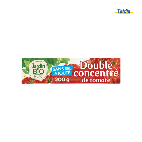 CONCENTRE TOMATE JARDIN BIO TUBE 200GR /12