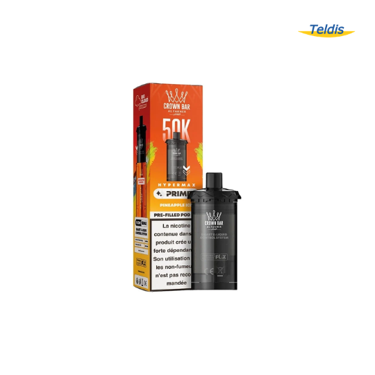 RECHARGE PODS AL FAKHER 50K HYPERMAX PRIME MANGO PINEAPPLE 6MG X5