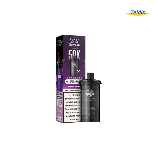RECHARGE PODS AL FAKHER 50K HYPERMAX PRIME MAGIC LOVE 6MG X5