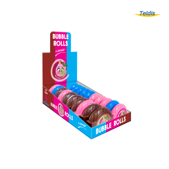 BUBBLE ROLLS 3 PARF. ASSORTIS X20 ZIP & ZAP /4