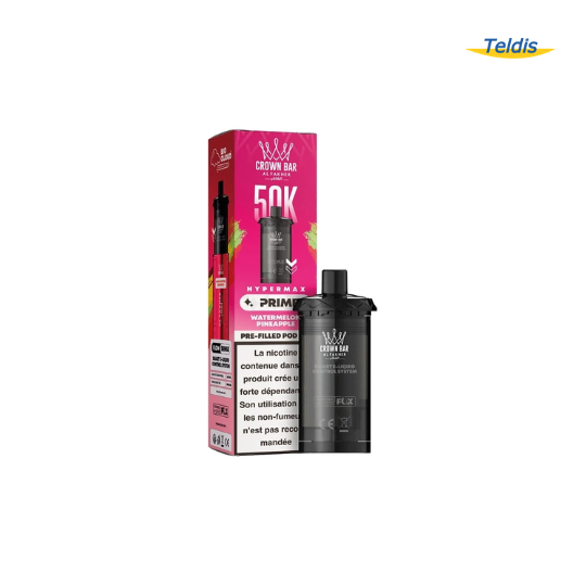 RECHARGE PODS AL FAKHER 50K HYPERMAX PRIME WATERMELON PINEAPPLE 6MG X5