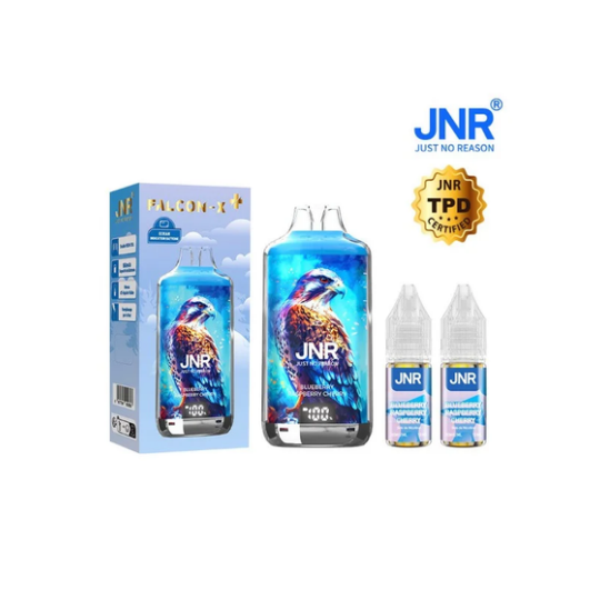 JNR KIT. 28K FALCON-X BLUEBERRY RASPBERRY CHERRY 2% X5