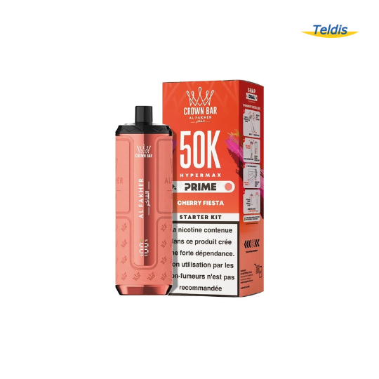 AL FAKHER KIT 50K HYPERMAX PRIME CHERRY FIESTA 6MG X5