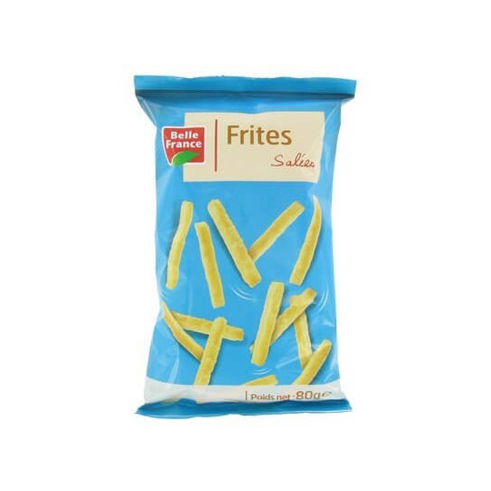 BELLE FRANCE FRITES SEL 80G