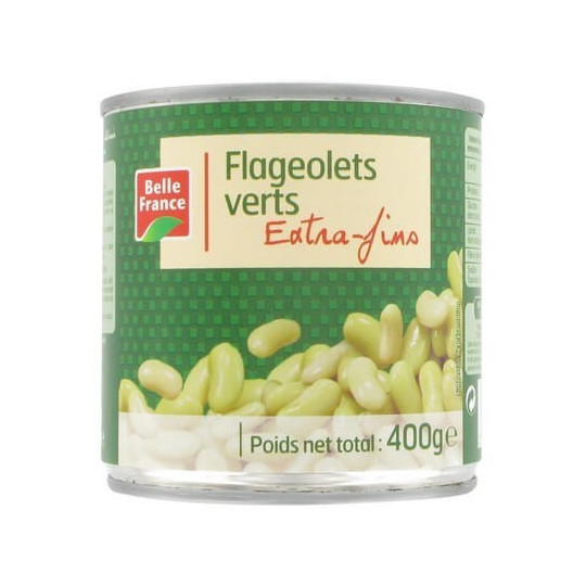 BELLE FRANCE FLAGEOLETS VERTS EXTRA FINS 1/2