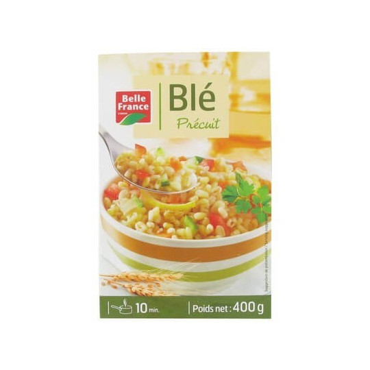 BELLE FRANCE BLÉ PRÉCUIT 10 MIN ETUI 400G