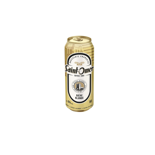 SAINT OMER BLONDE 5° BOITE DOREE (50CL X 24) /72