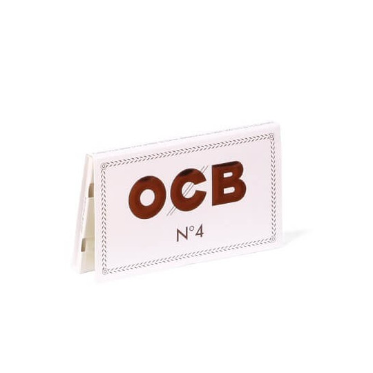 OCB BLANC COURT N°4 BOITE DE 50 CARNETS