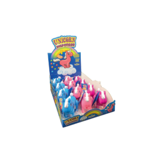 UNICORN CANDIZ + BONBONS FRUITS ASS PRES X 12 /12