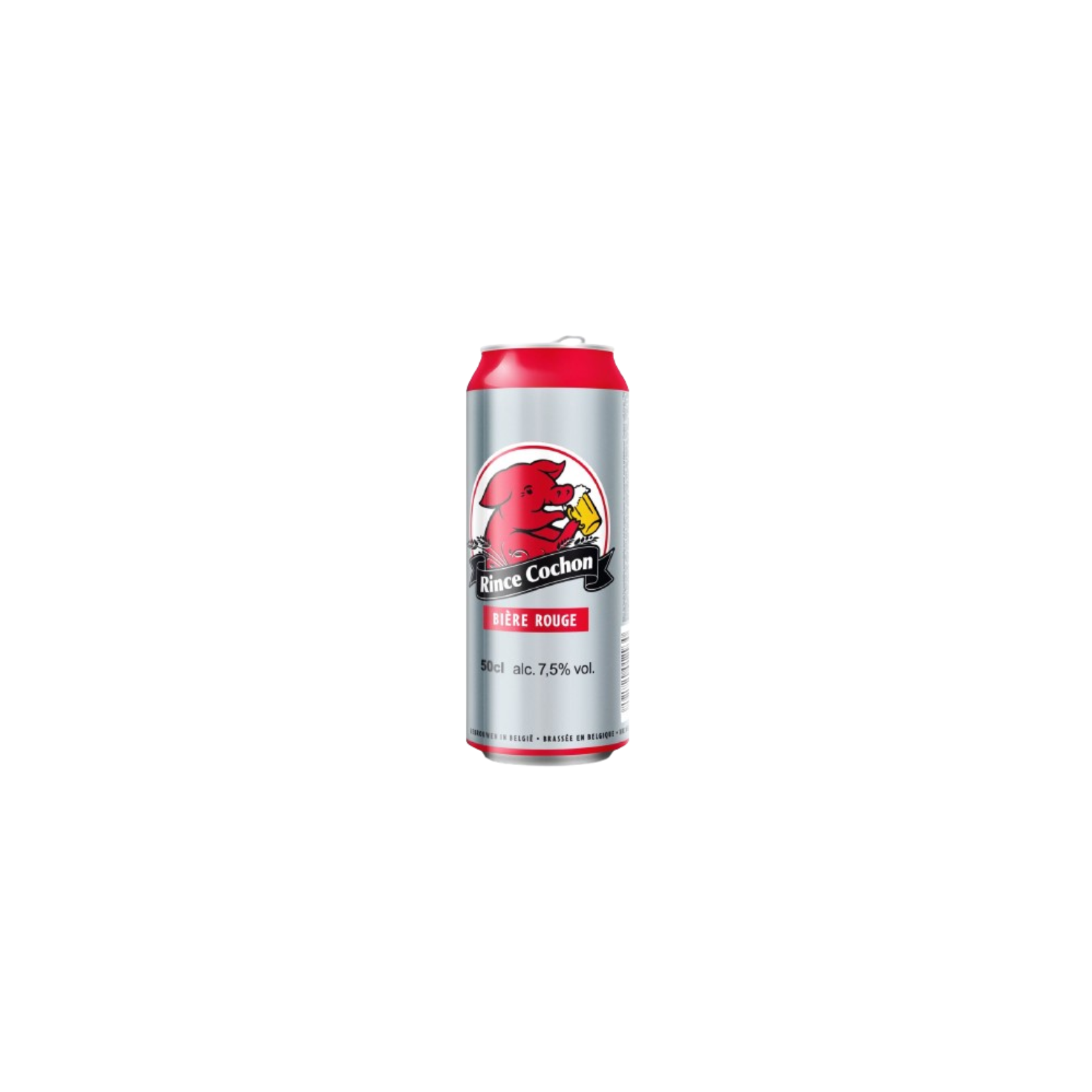 Verre à Bière Rince Cochon SUPERBE - 50cl/33cl/25cl - Verre Rouge Neuf