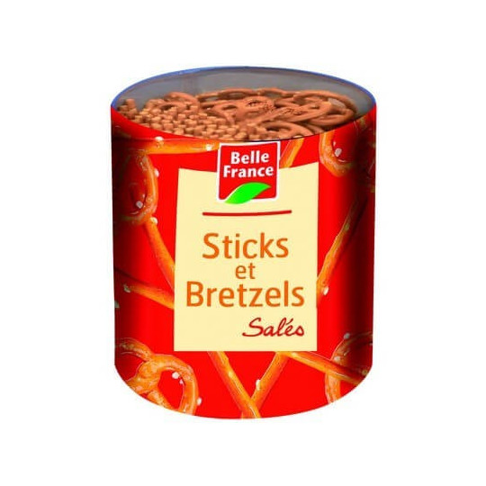 BRETZELS ET STICKS BOITE 300GR BF /6