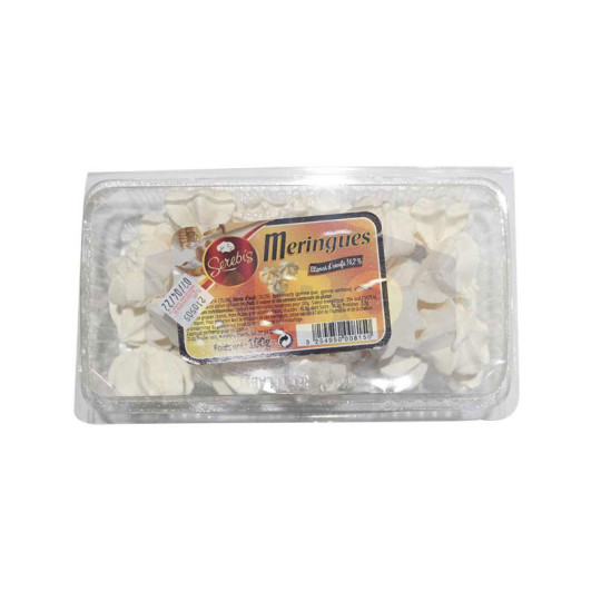 MERINGUES BLANCHES SACHET 100GR /12