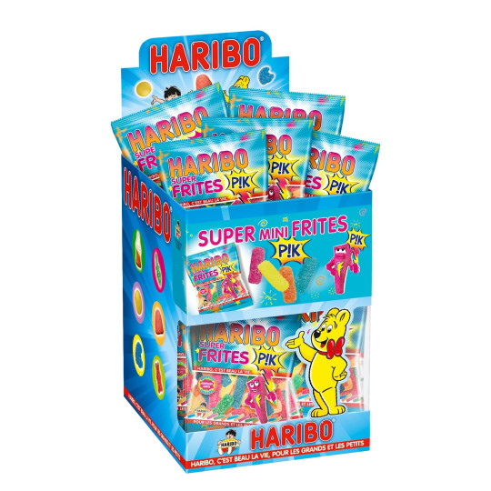 FRITES MINI SACHET HARIBO 40GX30 /8