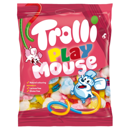 PLAYMOUSE TROLLI SACHET 100G /22 (E)