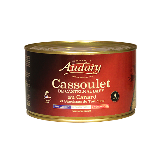 CASSOULET 2/1 AUDARY CASTELNAUDARY 1500G/6 (EC)