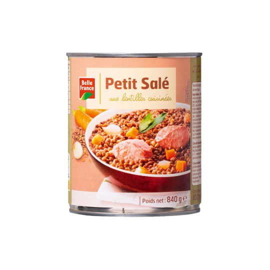 PETIT SALE AUX LENTILLES CUISINEES 4/4 BF /12