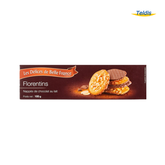 FLORENTIN AMANDES CHOCOLAT DBF 100G /10