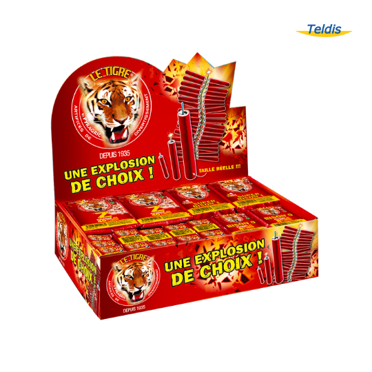 PETARDS LE TIGRE C1 PRESENTOIRS BEST OF 168 MELANGE K3 /3