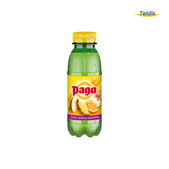 PAGO COCKT. TROPICAL MULTIVITAMINE PET 33CL/12