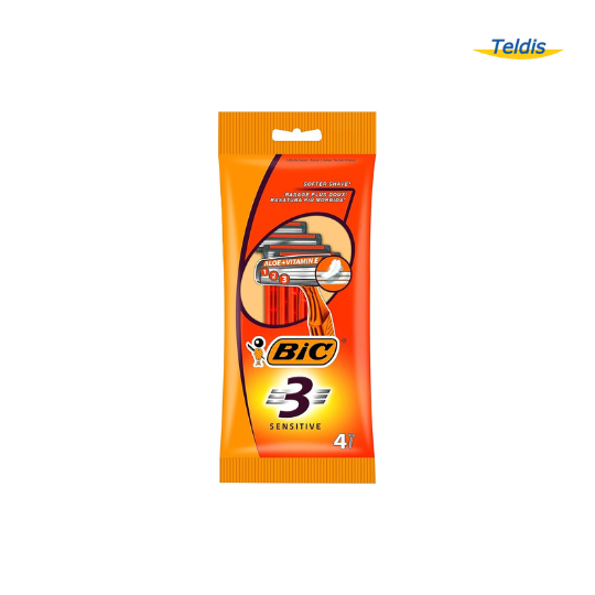 RASOIRS BIC 3 LAMES SENSITIVE X 4 /20 (ABC)