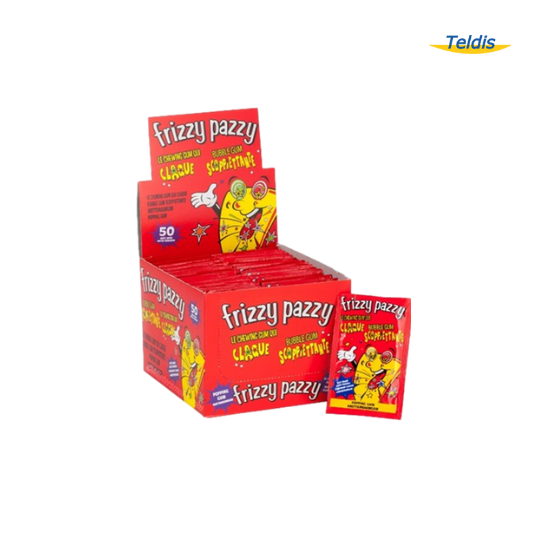 FRIZZY PAZZY FRAISE PRES. DE 50 SACHETS